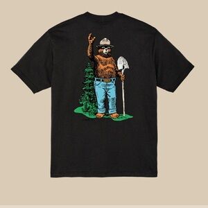 Filson SMOKEY BEAR FRONTIER GRAPHIC T-SHIRT Size‎ Large